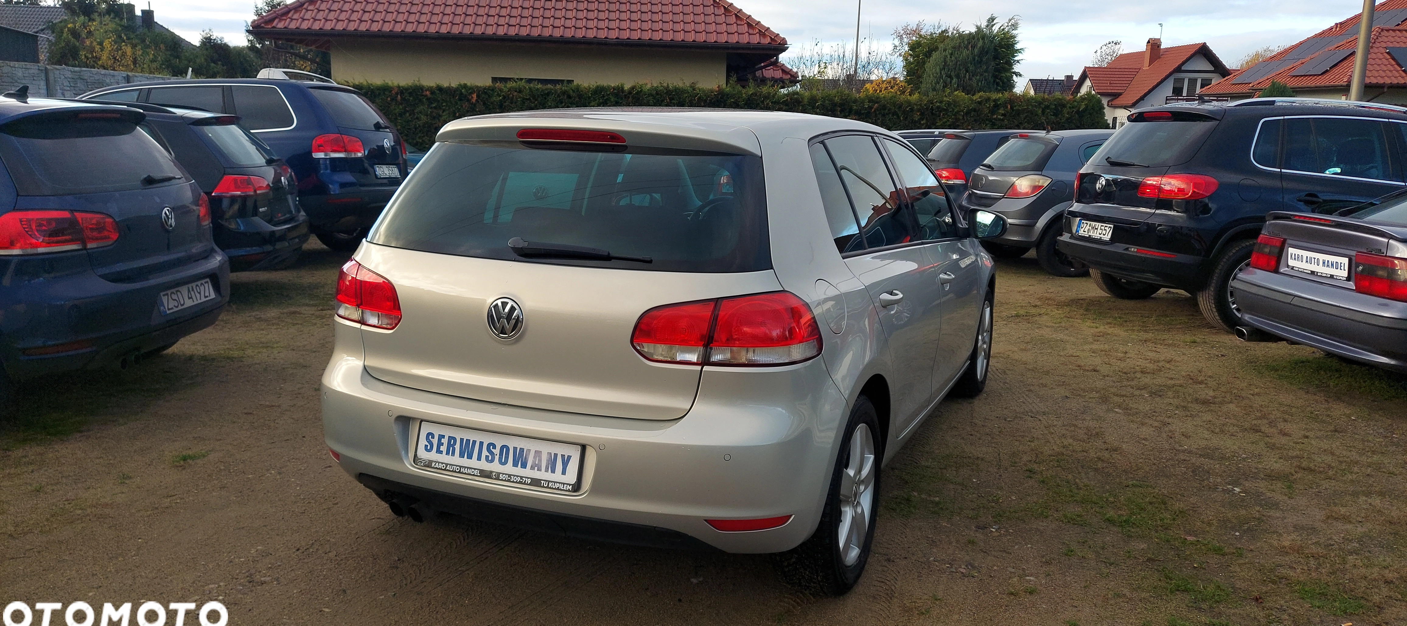 Volkswagen Golf cena 22500 przebieg: 199000, rok produkcji 2009 z Wyrzysk małe 781